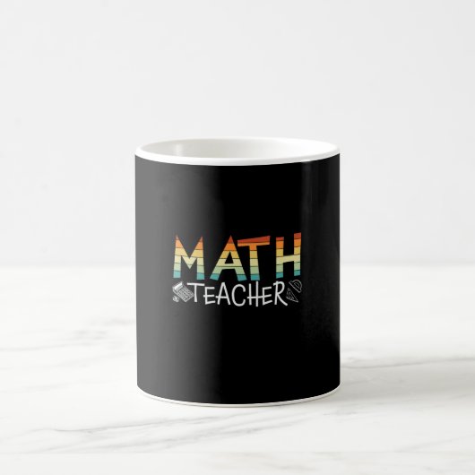 Math Teacher Kaffeetasse (Mittel)