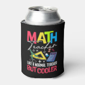 Math Teacher Like a Normal Teacher But Cooler Dosenkühler (Kanne Vorderseite)