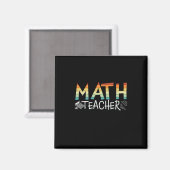 Math Teacher Magnet (Vorderseite/Rückseite)