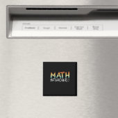Math Teacher Magnet (In Situ (Geschirrspüler))