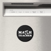 Math Teacher Magnet (In Situ (Geschirrspüler))