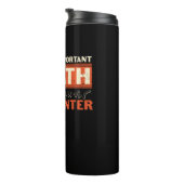 Math Teacher Math Is Importanter Thermosbecher (Nach rechts gedreht)