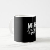 Math Teacher Math Teacher Squad Kaffeetasse (Vorderseite Links)