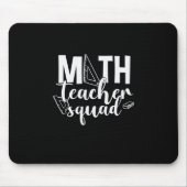 Math Teacher Math Teacher Squad Mousepad (Vorne)