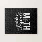 Math Teacher Math Teacher Squad Puzzle (Horizontal)
