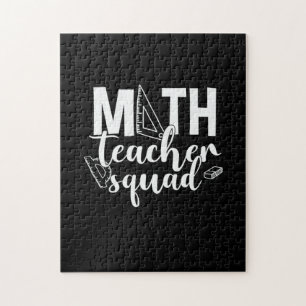 Math Teacher Math Teacher Squad Puzzle