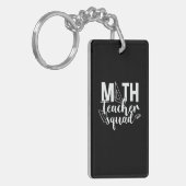 Math Teacher Math Teacher Squad Schlüsselanhänger (Vorderseite links)