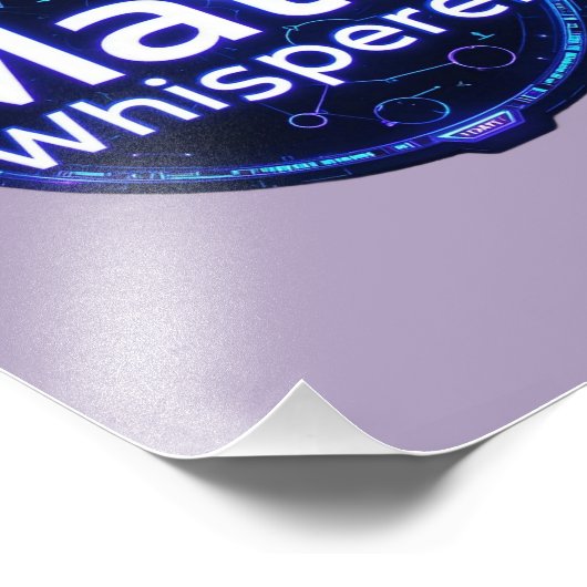 Math Teacher Math Whisperer Fotodruck (Ecke)