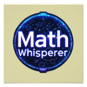 Math Teacher Math Whisperer Fotodruck (Vorne)