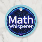 Math Teacher Math Whisperer Geschenkanhänger (Rückseite)
