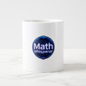 Math Teacher Math Whisperer Jumbo-Tasse (Vorderseite)