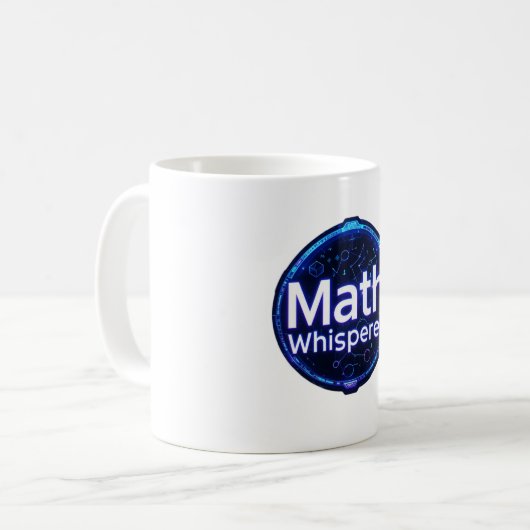 Math Teacher Math Whisperer Kaffeetasse (Vorderseite Links)