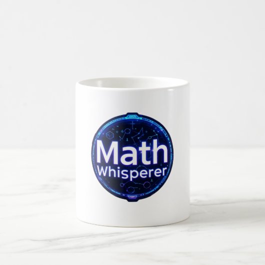 Math Teacher Math Whisperer Kaffeetasse (Mittel)
