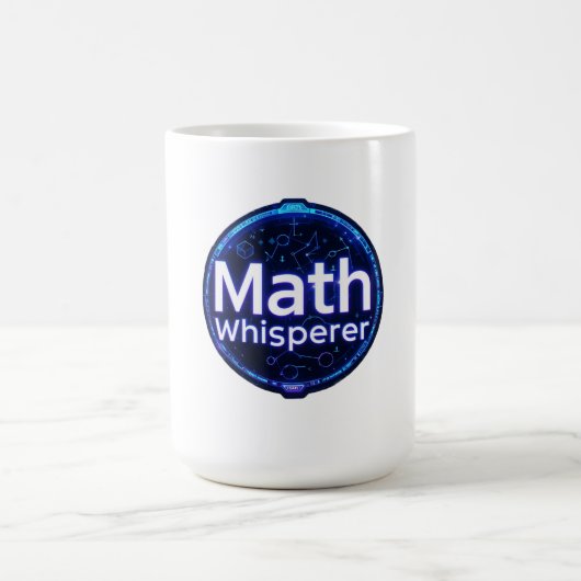 Math Teacher Math Whisperer Kaffeetasse (Mittel)