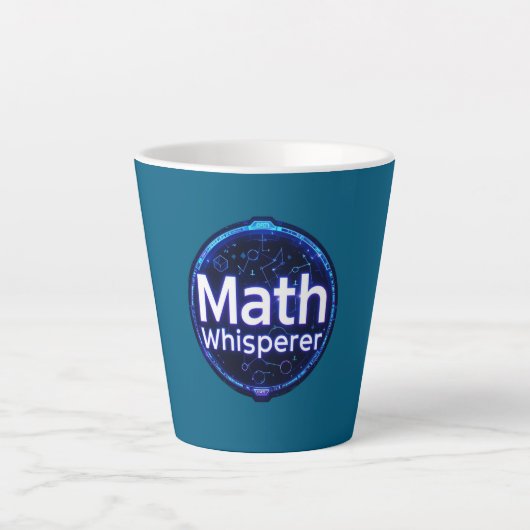 Math Teacher Math Whisperer Milchtasse (Vorderseite)