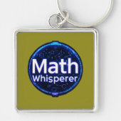 Math Teacher Math Whisperer Schlüsselanhänger (Vorne)