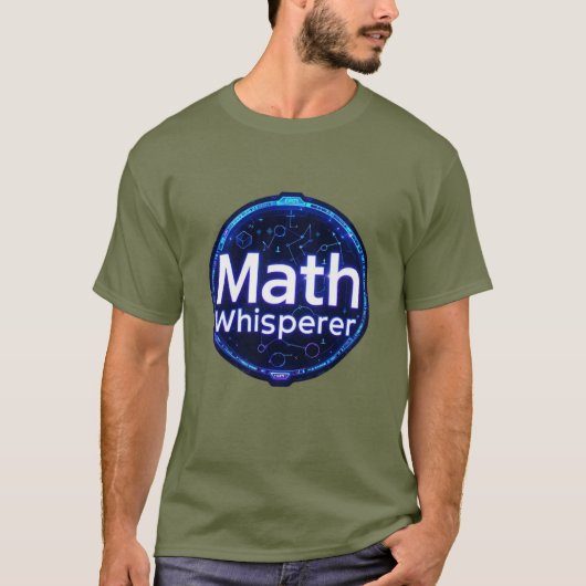 Math Teacher Math Whisperer T-Shirt (Vorderseite)