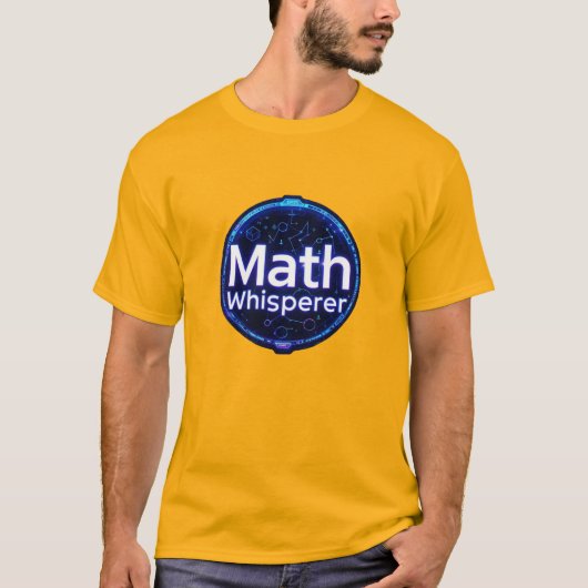 Math Teacher Math Whisperer T-Shirt (Vorderseite)