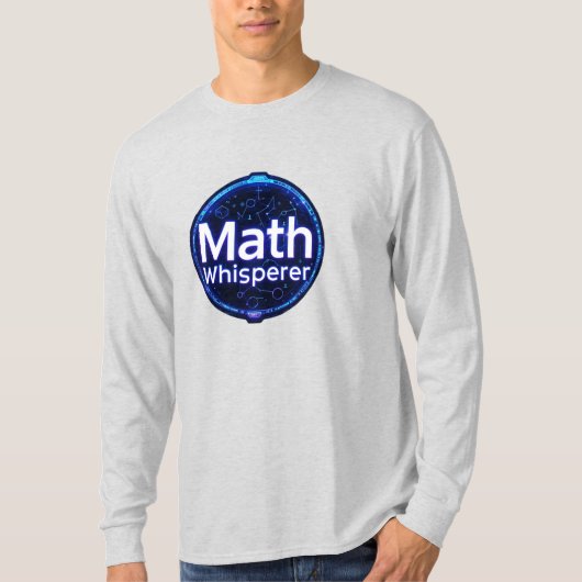 Math Teacher Math Whisperer T-Shirt (Vorderseite)