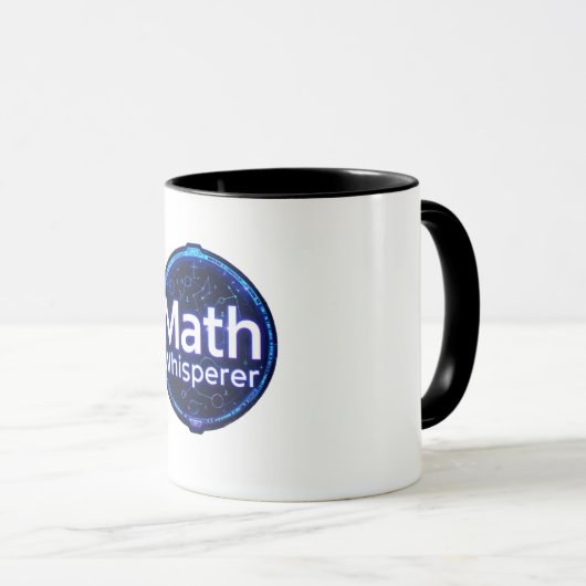 Math Teacher Math Whisperer Tasse (VorderseiteRechts)