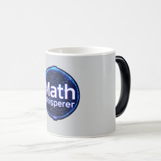 Math Teacher Math Whisperer Verwandlungstasse (VorderseiteRechts)