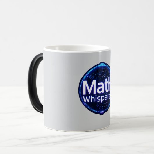 Math Teacher Math Whisperer Verwandlungstasse (Vorderseite Links)