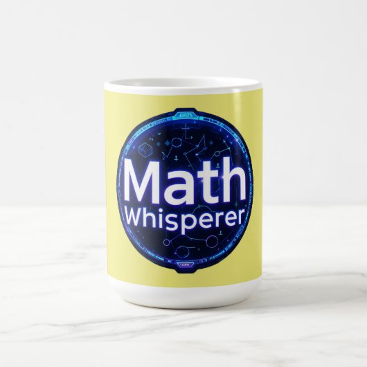 Math Teacher Math Whisperer Verwandlungstasse (Zentrum)
