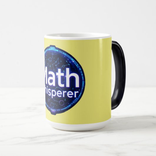 Math Teacher Math Whisperer Verwandlungstasse (VorderseiteRechts)