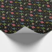 Math Teacher - Mathematics Symbols Pattern Geschenkpapier (Ecke)