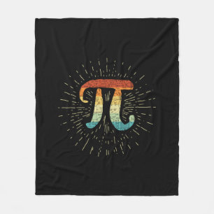 Math Teacher Niedlich Pi Fleecedecke
