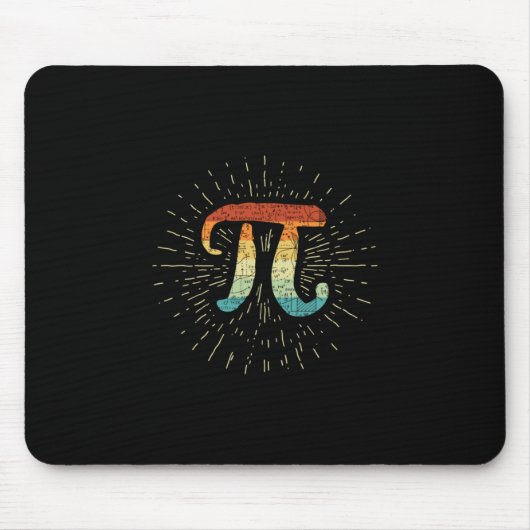 Math Teacher Niedlich Pi Mousepad (Vorne)