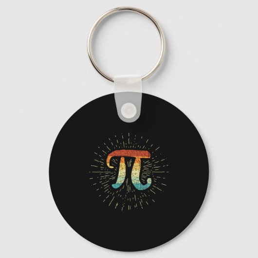Math Teacher Niedlich Pi Schlüsselanhänger (Vorderseite)