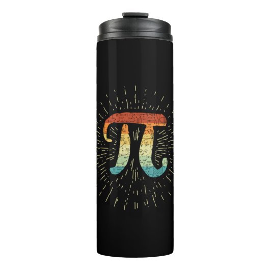 Math Teacher Niedlich Pi Thermosbecher (Vorderseite)