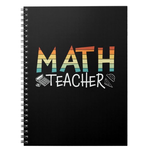 Math Teacher Notizblock (Vorderseite)