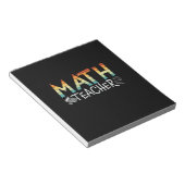 Math Teacher Notizblock (angewinkelt)