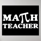 Math Teacher Poster (Vorne)