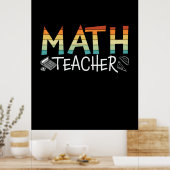 Math Teacher Poster (Küche)