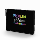Math Teacher Problem Solver Fotoblock (Rechts)