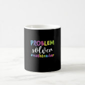 Math Teacher Problem Solver Kaffeetasse (Mittel)
