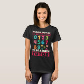 Math Teacher Rentirement School Bildung Math Tut T-Shirt (Vorne ganz)