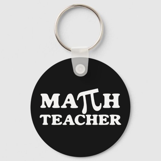 Math Teacher Schlüsselanhänger (Vorderseite)