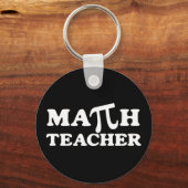 Math Teacher Schlüsselanhänger (Vorderseite)