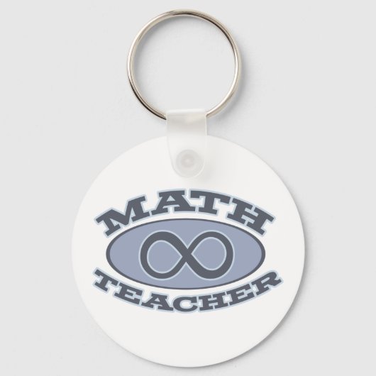 Math Teacher Schlüsselanhänger (Vorderseite)