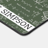 Math Teacher Schreibtischunterlage (Ecke)