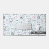 Math Teacher Schreibtischunterlage (Tastatur & Maus)