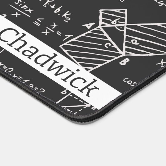 Math Teacher Schreibtischunterlage (Ecke)