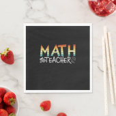 Math Teacher Serviette (Beispiel)