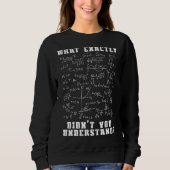 Math Teacher Sweatshirt (Vorderseite)