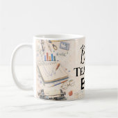 Math Teacher Thank You Mug Kaffeetasse (Links)