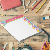 Math Teacher Wertgutschrift Personalisiert Notizblock